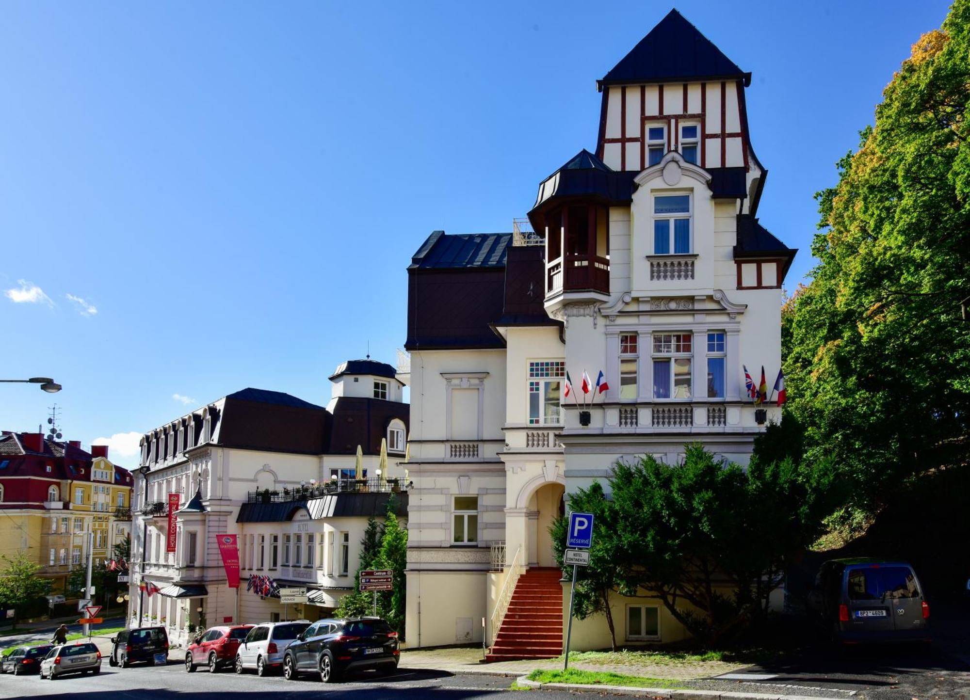 Hotel Continental Mariańskie Łaźnie Zewnętrze zdjęcie